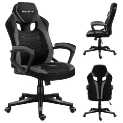 Fotel gamingowy Huzaro Force 2.5 szary MESH | PartsPC.pl