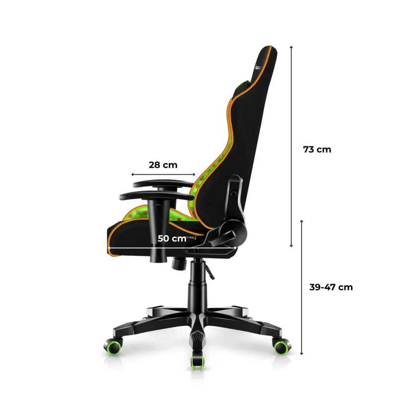 Fotel gamingowy dla dziecka Huzaro Ranger 6.0 Pixel Mesh | PartsPC.pl