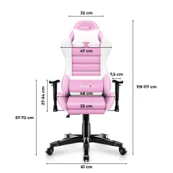 Fotel gamingowy dla dziecka Huzaro Ranger 6.0 Pink | PartsPC.pl