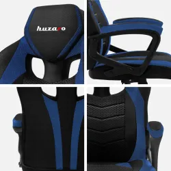 Fotel gamingowy Huzaro Force 2.5 BLUE MESH | PartsPC.pl