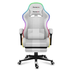 Fotel gamingowy Huzaro FORCE 4.7 RGB White Mesh | PartsPC.pl