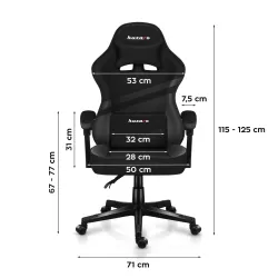 Fotel gamingowy Huzaro Force 4.4 Carbon | PartsPC.pl
