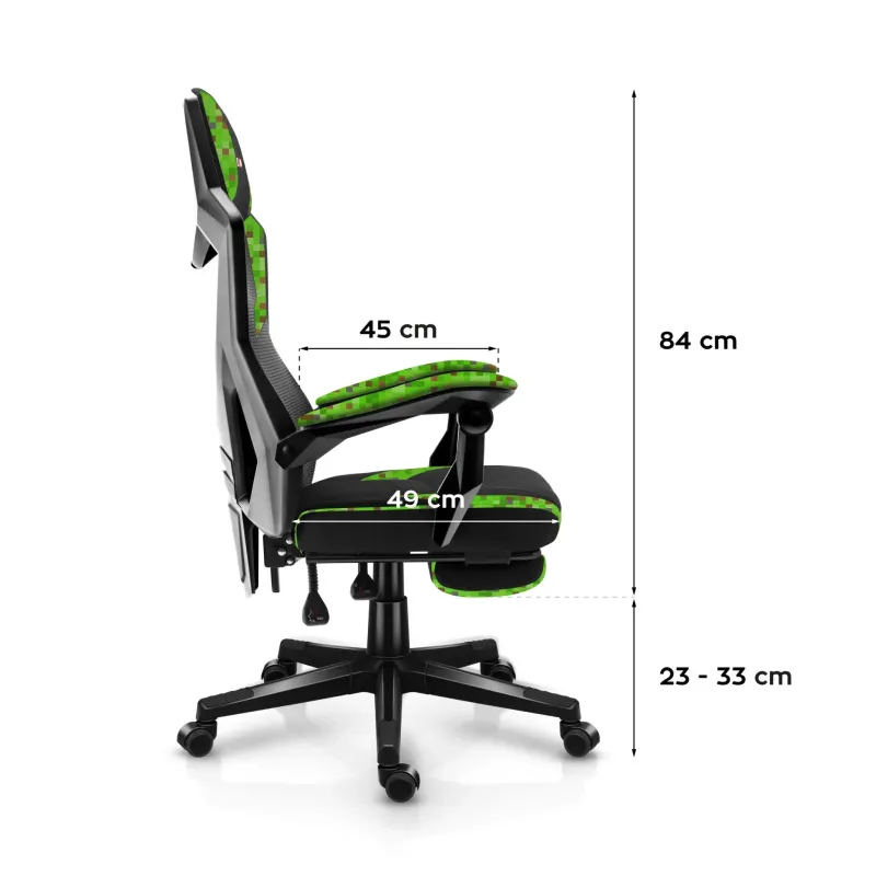 Fotel gamingowy Huzaro Combat 3.1 Pixel | PartsPC.pl