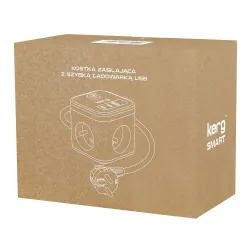 Kostka zasilająca KERG 3-gniazdowa + szybka ładowarka | PartsPC.pl