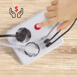 Listwa zasilająca Maclean MCE388 W, przedłużacz 2 | PartsPC.pl