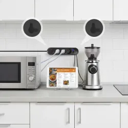 Listwa zasilająca Maclean MCE394 B, przedłużacz 3gniazda... | PartsPC.pl