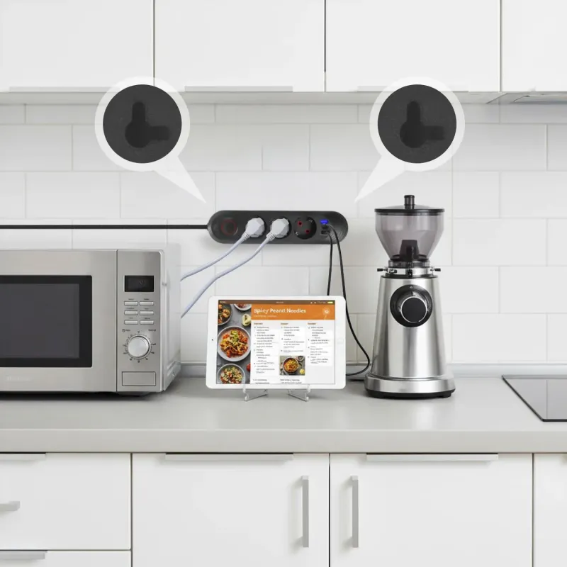 Listwa zasilająca Maclean MCE394 B, przedłużacz 3gniazda... | PartsPC.pl