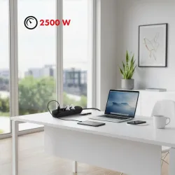 Listwa zasilająca Maclean MCE394 B, przedłużacz 3gniazda... | PartsPC.pl