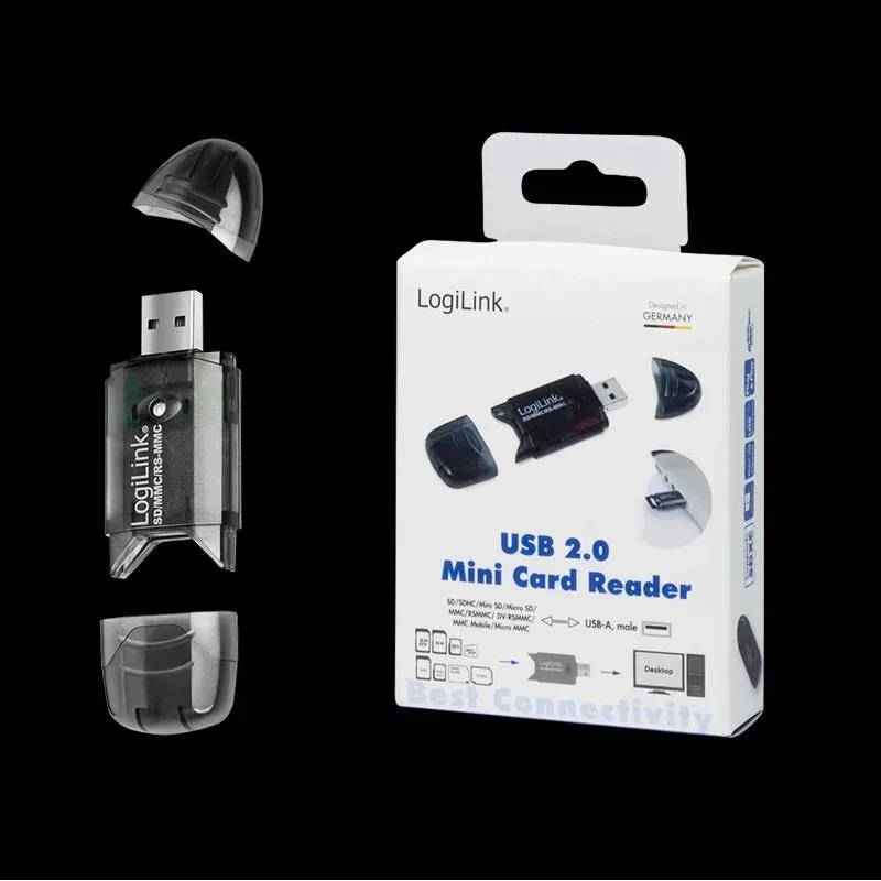 Czytnik kart pamięci LogiLink CR0007 USB 2.0 | PartsPC.pl