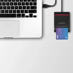 Czytnik kart inteligentnych LogiLink CR0047 USB 2.0 | PartsPC.pl