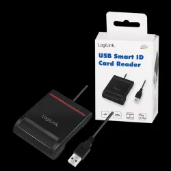 Czytnik kart inteligentnych LogiLink CR0047 USB 2.0 | PartsPC.pl