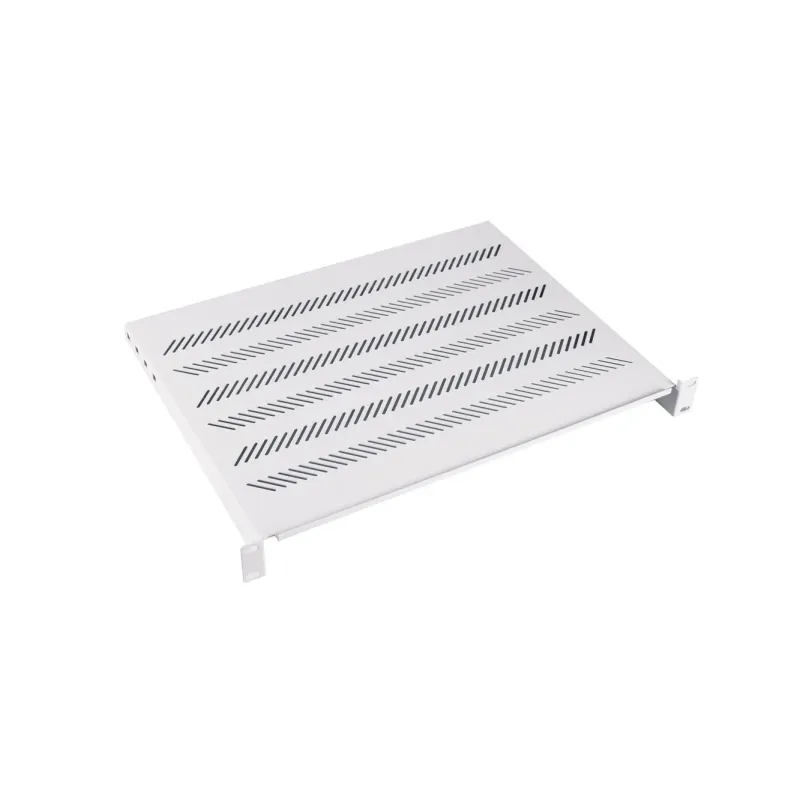 Półka DIGITUS 19" 1U 350mm (RAL 7035 ) z podporą | PartsPC.pl