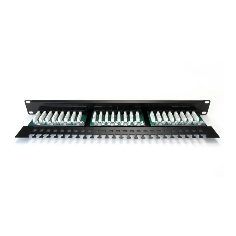 Patch panel DIGITUS 19" 24x RJ45 UTP kat. 5e z tacką | PartsPC.pl