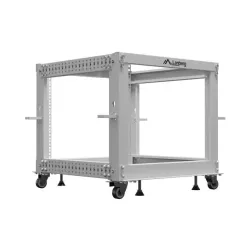 Stojak Open Rack 19" Lanberg 600x600 - 1100 regulowany | PartsPC.pl