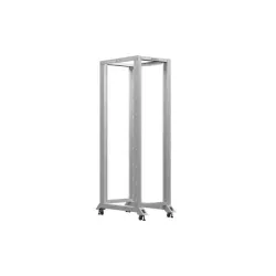Stojak Open Rack 19" Lanberg 42U 600x1000 szary | PartsPC.pl