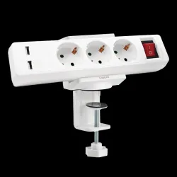 Organizer kabli LogiLink KAB0067 montowany do biurka | PartsPC.pl