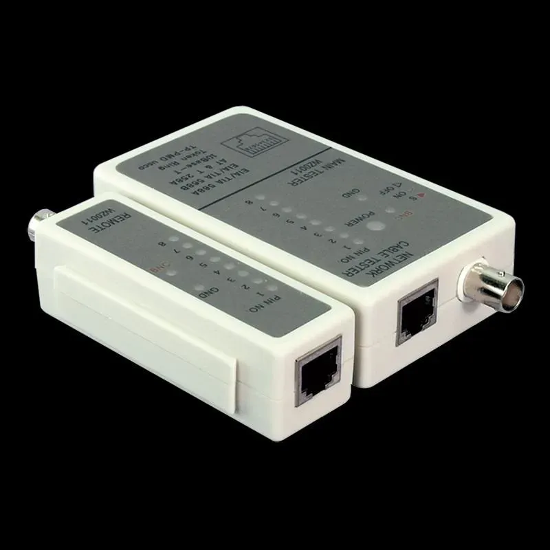 Tester kabli LogiLink WZ0011 do złącz RJ45 i BNC, z | PartsPC.pl