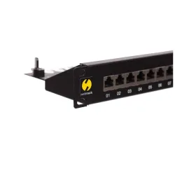 Patch panel 19" Netrack 24-porty kat. 6A FTP wyposażony | PartsPC.pl