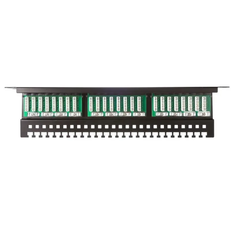 Patch panel 19'' Netrack 24-porty kat. 5e UTP, z półką | PartsPC.pl