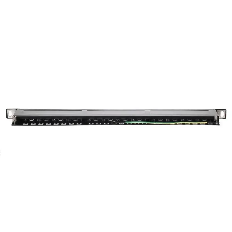 Patch panel 19'' Netrack 24-porty kat. 5e FTP, 0,5U z | PartsPC.pl