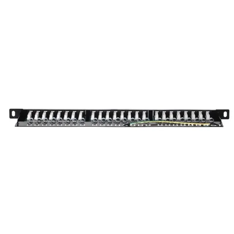 Patch panel 19'' Netrack 24-porty kat. 5e UTP, 0,5U/1U z | PartsPC.pl