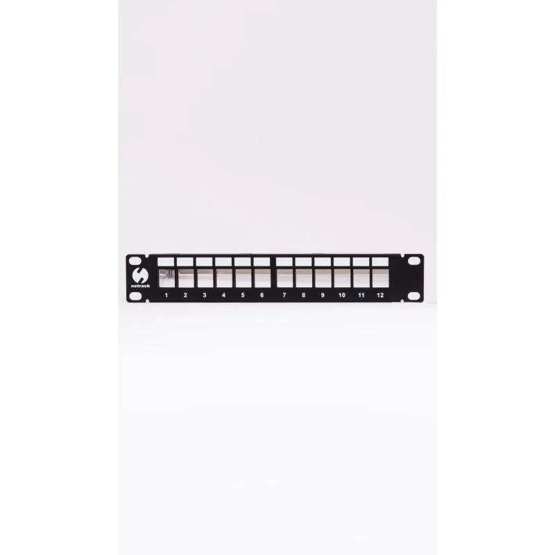 Patch panel keystone 10" 12-porty, UTP Netrack | PartsPC.pl
