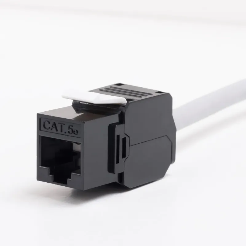 Moduł keystone Jack RJ45 kat. 5e UTP, beznarzędziowy | PartsPC.pl