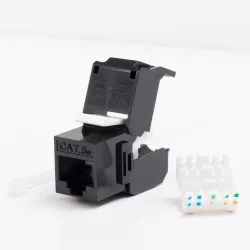 Moduł keystone Jack RJ45 kat. 5e UTP, beznarzędziowy | PartsPC.pl