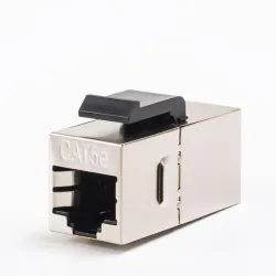 Łącznik przewodów RJ45-RJ45, kat. 5e STP Netrack | PartsPC.pl