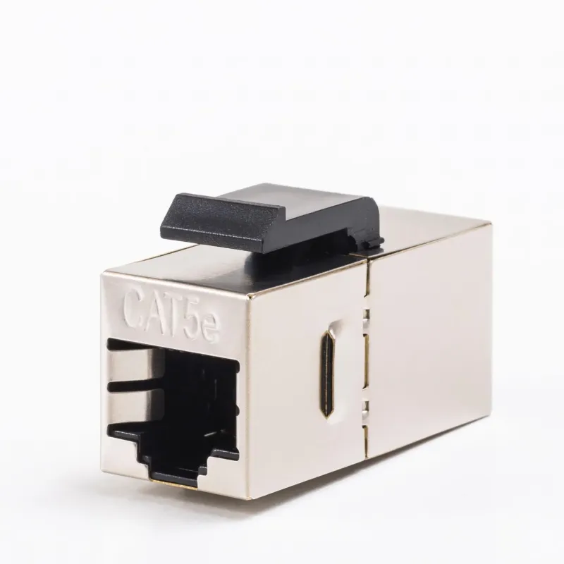 Łącznik przewodów RJ45-RJ45, kat. 5e STP Netrack | PartsPC.pl