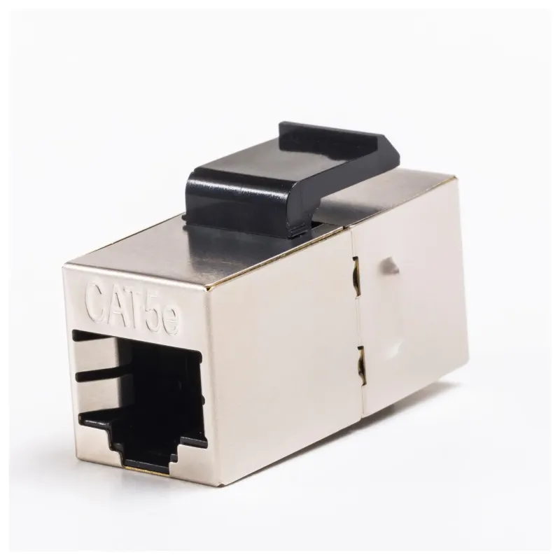 Łącznik przewodów RJ45-RJ45, kat. 5e STP Netrack | PartsPC.pl