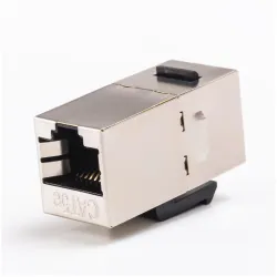 Łącznik przewodów RJ45-RJ45, kat. 5e STP Netrack | PartsPC.pl