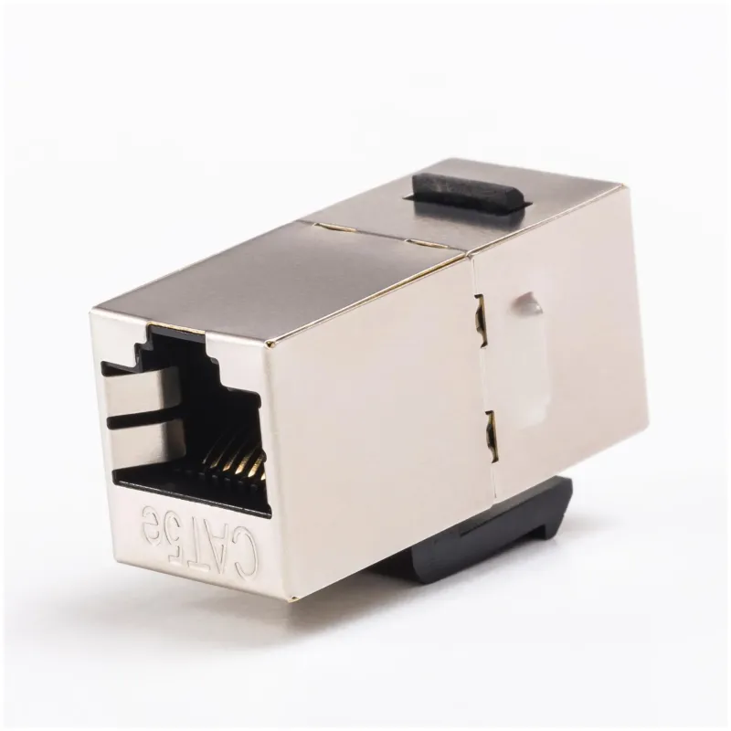 Łącznik przewodów RJ45-RJ45, kat. 5e STP Netrack | PartsPC.pl