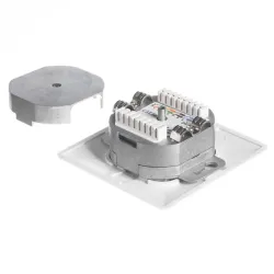 Gniazdo kompletne podtynkowe Netrack 2xRJ45 8p8c STP | PartsPC.pl