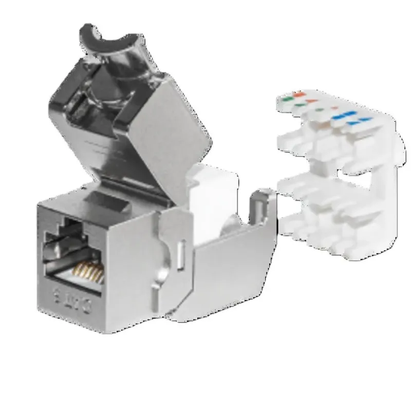 Moduł keystone Jack RJ45 kat. 6 FTP, beznarzędziowy | PartsPC.pl