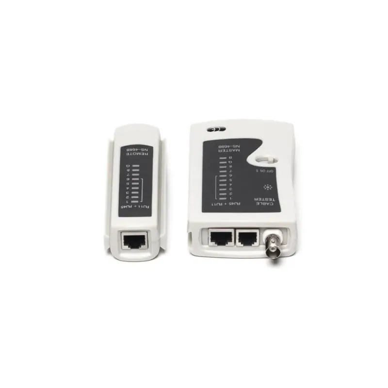 Tester kabli RJ11/RJ12/RJ45 BNC/UTP/FTP/STP Netrack | PartsPC.pl