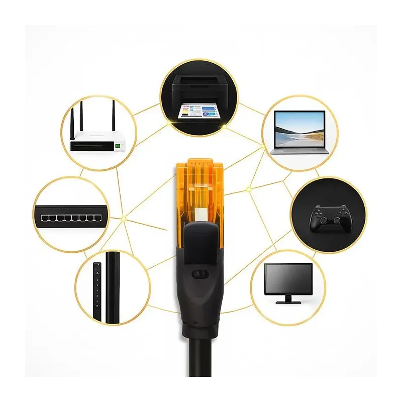 Kabel Patchcord Qoltec UTP | CAT6 | 2 x RJ-45 | High | PartsPC.pl