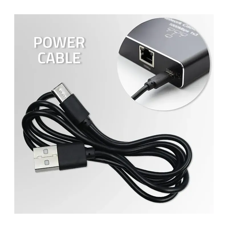 Switch niezarządzalny Qoltec mini rozdzielacz splitter | PartsPC.pl