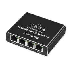 Switch niezarządzalny Qoltec mini rozdzielacz splitter | PartsPC.pl