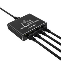 Switch niezarządzalny Qoltec mini rozdzielacz splitter | PartsPC.pl