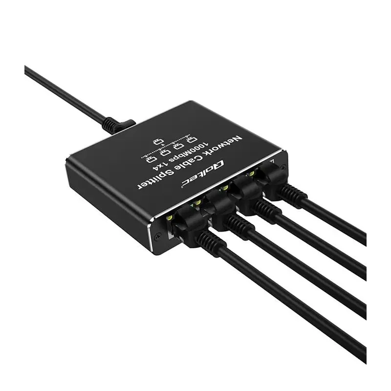 Switch niezarządzalny Qoltec mini rozdzielacz splitter | PartsPC.pl