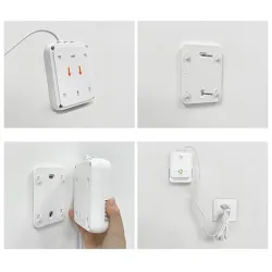 Czujnik wycieku gazu ziemnego i tlenku węgla Qoltec | | PartsPC.pl