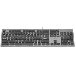 Klawiatura przewodowa A4Tech KV-300H USB czarno-grafitowa | PartsPC.pl