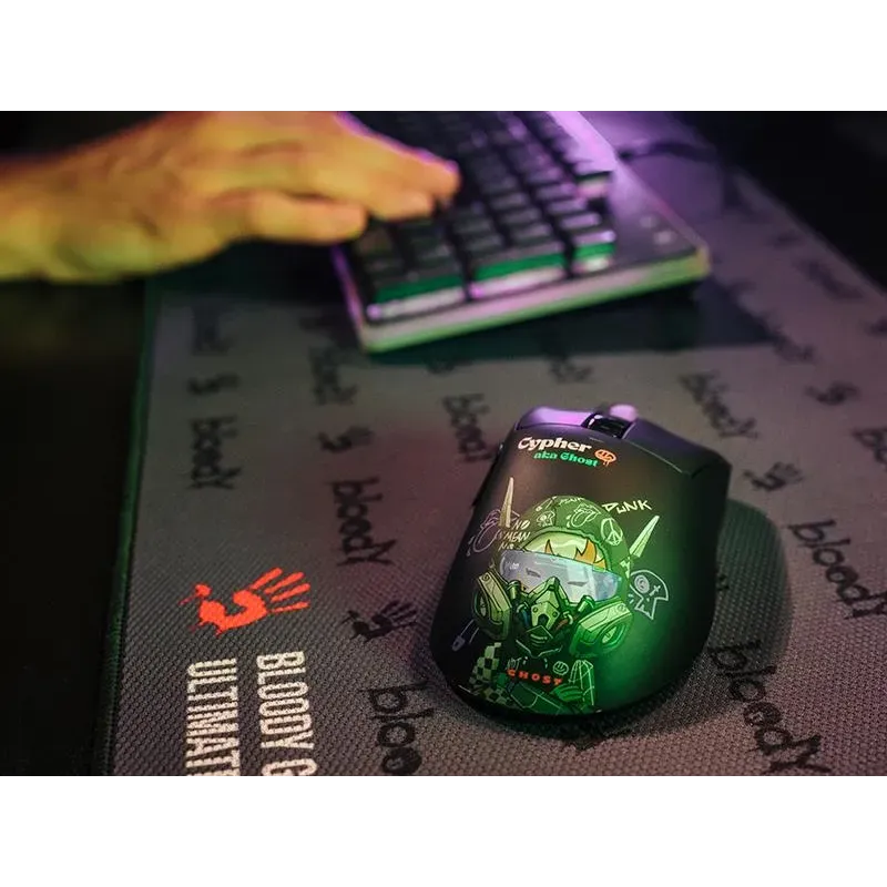 Mysz bezprzewodowa A4Tech Bloody R73 ULTRA DUO Cypher | PartsPC.pl