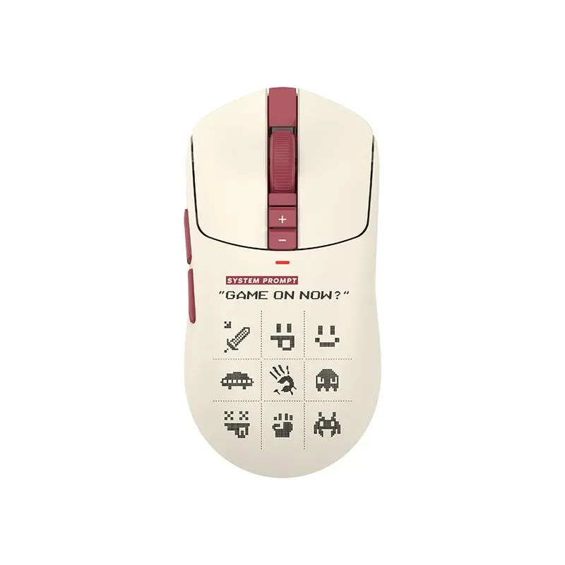 Mysz bezprzewodowa A4Tech Bloody R72 ULTRA DUO Pixels Red | PartsPC.pl