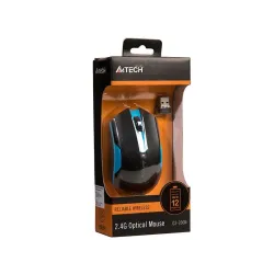 Mysz bezprzewodowa A4Tech V-TRACK G3-200N-1 Black+Blue | PartsPC.pl