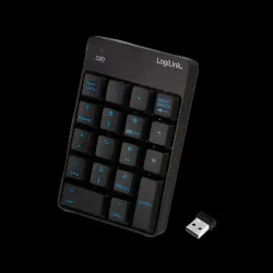 Klawiatura bezprzewodowa LogiLink ID0120 18 klawiszy | PartsPC.pl