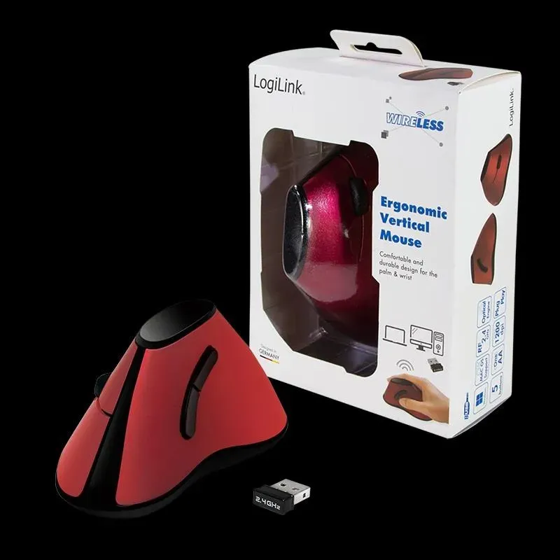 Mysz bezprzewodowa LogiLink ID0159 WiFi 2,4GHz | PartsPC.pl