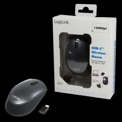 Mysz bezprzewodowa LogiLink ID0160 optyczna 2,4 GHz 1200 | PartsPC.pl