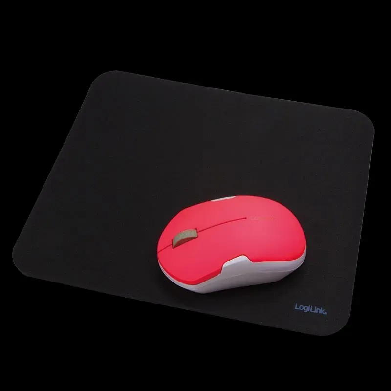 Podkładka pod mysz LogiLink ID0117 dla graczy, czarna | PartsPC.pl